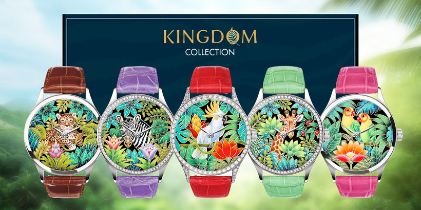 Press Release: Ématelier Launches New Kingdom Collection — Cloisonné Enamel Dial Luxury Watches
