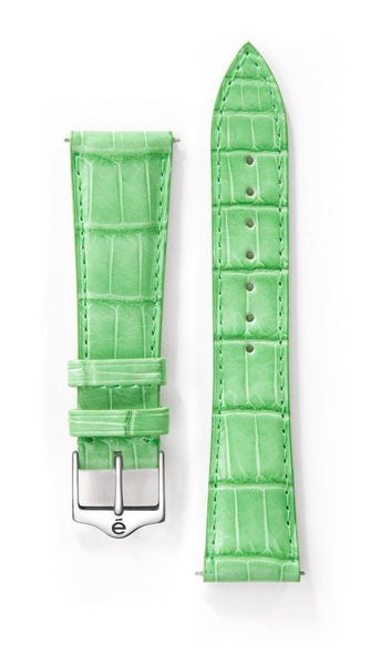Green Alligator Watch Band